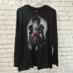 Men’s Warner Brother’s “It” Pennywise long sleeved tee Size XL